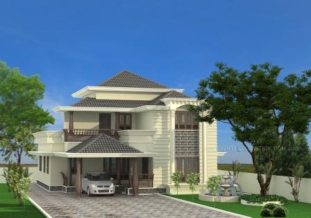 Evens Construction 3D House plan designs